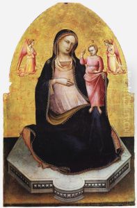 The Madonna Of Humility by Lorenzo Monaco