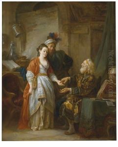 The Fortune-Teller by Jean-Baptiste Le Prince