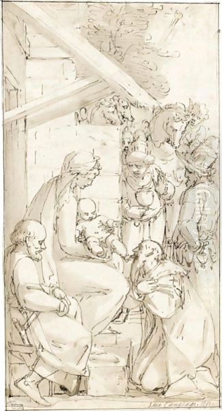 The Adoration Of The Shepherds - view 1
