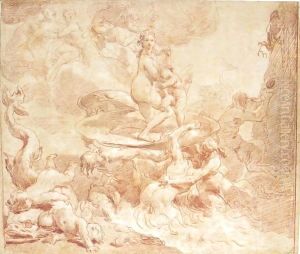 The Triumph Of Venus by Gaetano Gandolfi