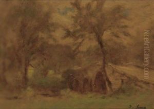 Leeds, Catskills by George Inness
