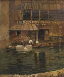 Tannerie Sur La Bievre by Frank Myers Boggs