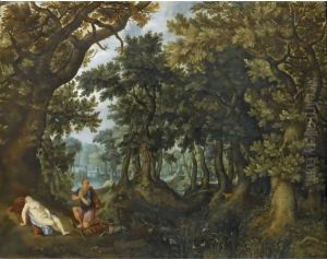 Cephalus And Procris by Denys Van Alsloot