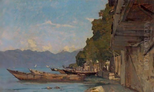 The Lakeshore At Grande Rive, 1877 - view 1