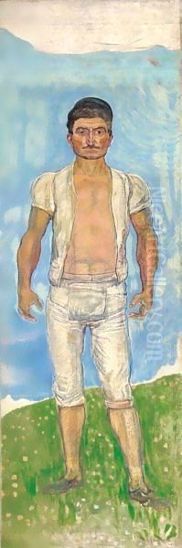 The Wrestling Herdsman - view 1