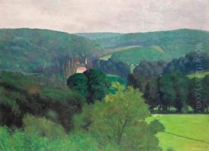 The Castle Of Barneville, 1910 by Felix Edouard Vallotton