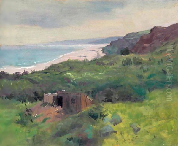 The Cliff At Houlgate, 1913 - view 1