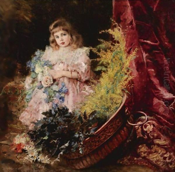 Portrait Of The Artist's Daughter Marina Makovsky - view 1