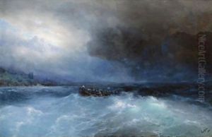 The Survivors 4 by Ivan Konstantinovich Aivazovsky