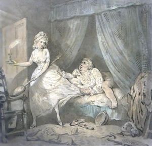 The Chambermaid by Thomas Rowlandson