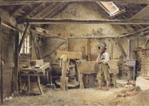 The Young Farm Hand by William Henry Hunt