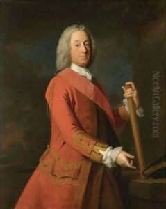 Portrait Of General Sir James Campbell Of Lawers by Allan Ramsay