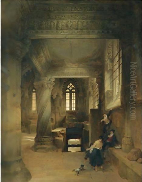 Interior Of Rosslyn Chapel - view 1