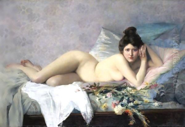 Femme Aux Fleurs - view 1