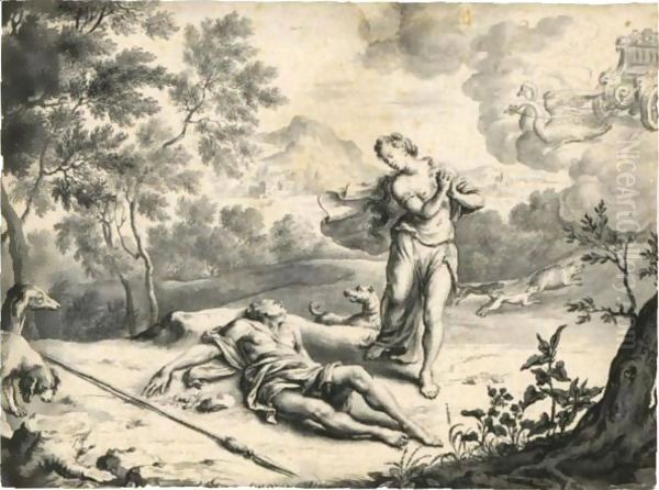 The Death Of Meleager, With Atalanta Mourning His Body - view 1