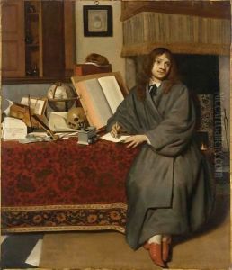 A Portrait Of The Pharmacist Dr Ysbrand Ysbrandsz. (1634-35-1705)