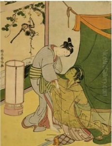 Womans by Suzuki Harunobu