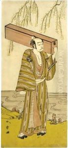Nakamura Nakazo I In An Unidentified Role by Katsukawa Shunsho