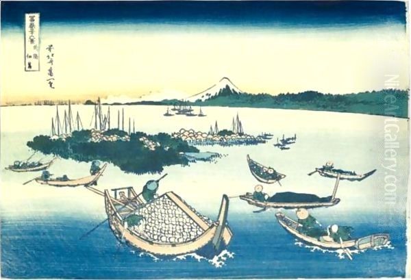'Buyo Tsukudajima' (Tsukuda Island In Musashi Province) - view 1