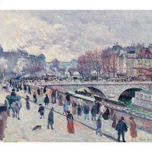 Le Quai St. Michel by Maximilien Luce