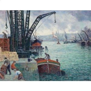 Scene De Port, Les Remorqueurs