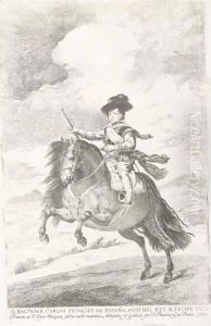 Balthasar Carlos, After Diego Velasquez by Francisco Goya Fuendetodos