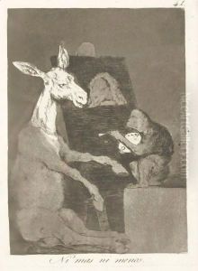Los Caprichos Plates 2 by Francisco Goya Fuendetodos