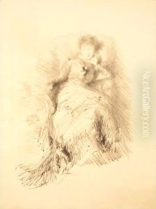 Study of woman by James Abbott McNeill Whistler