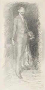 Count Robert De Montesquiou by James Abbott McNeill Whistler