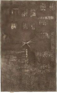 Nocturne Dance House 3 by James Abbott McNeill Whistler