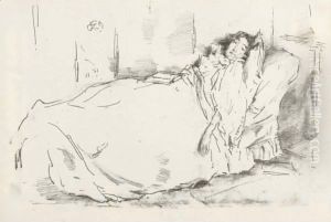 The Siesta by James Abbott McNeill Whistler