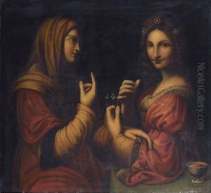 The Conversion Of The Magdalene by Bernardino Luini