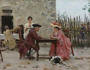 A Card Game by Raffaelo Sorbi
