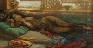 The Harem Beauty by Frederick Arthur Bridgman