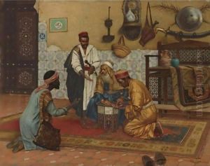 A Hard Bargain by Rudolph Ernst