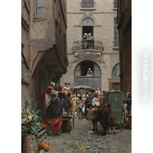 Voltaire's Last Visit To Paris by Maurice Leloir