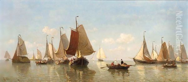 Shipping Off The Coast - view 1