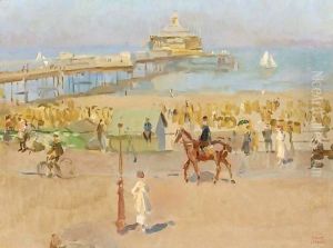 A View Of The Pier In Scheveningen