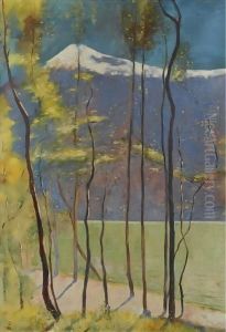 Spring On Lake Garda by Lesser Ury