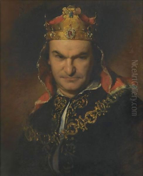 Portrait Of The Actor Bogumil Dawison As Richard III - view 1