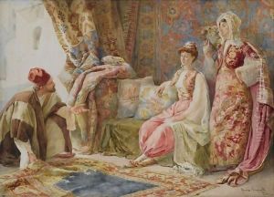 The Carpet Seller by Amedeo Momo Simonetti