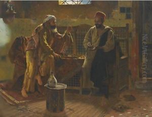 Les Joueurs by Rudolph Ernst