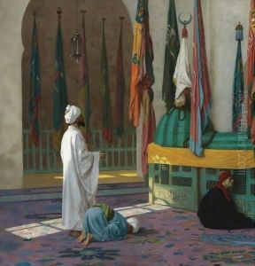 Le Tombeau Du Sultan by Jean-Leon Gerome