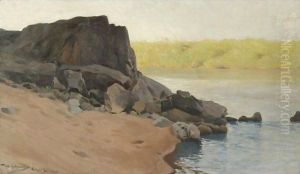Am Kisigo (At The Kisigo) by Wilhelm Kuhnert