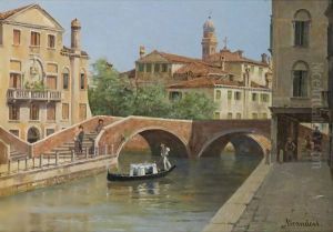 A Venetian Bridge A Venetian Bridge