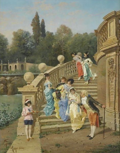 Count Borromeo's Villa On Isola Bella Opposite Stresa On Lake Maggiore - view 1