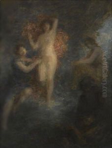 La Tentation De Saint Antoine by Ignace Henri Jean Fantin-Latour