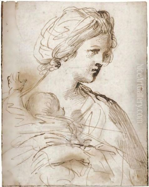 Donna Con Bambino - view 1