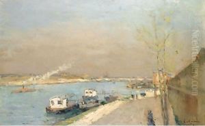 Quai De La Seine, Matin De Printemps