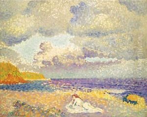 Avant L'Orage (La Baigneuse) by Henri Edmond Cross